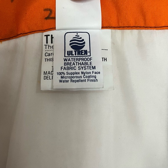 Vintage Custom Ski Suit Colorblock Fulllength Hooded Zipper Pockets Belt Size S - Picture 11 of 13